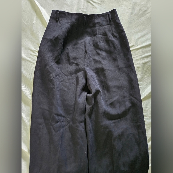 Tahari Classic Black Trousers 100% Wool Size 6 NWOT - Picture 8 of 9